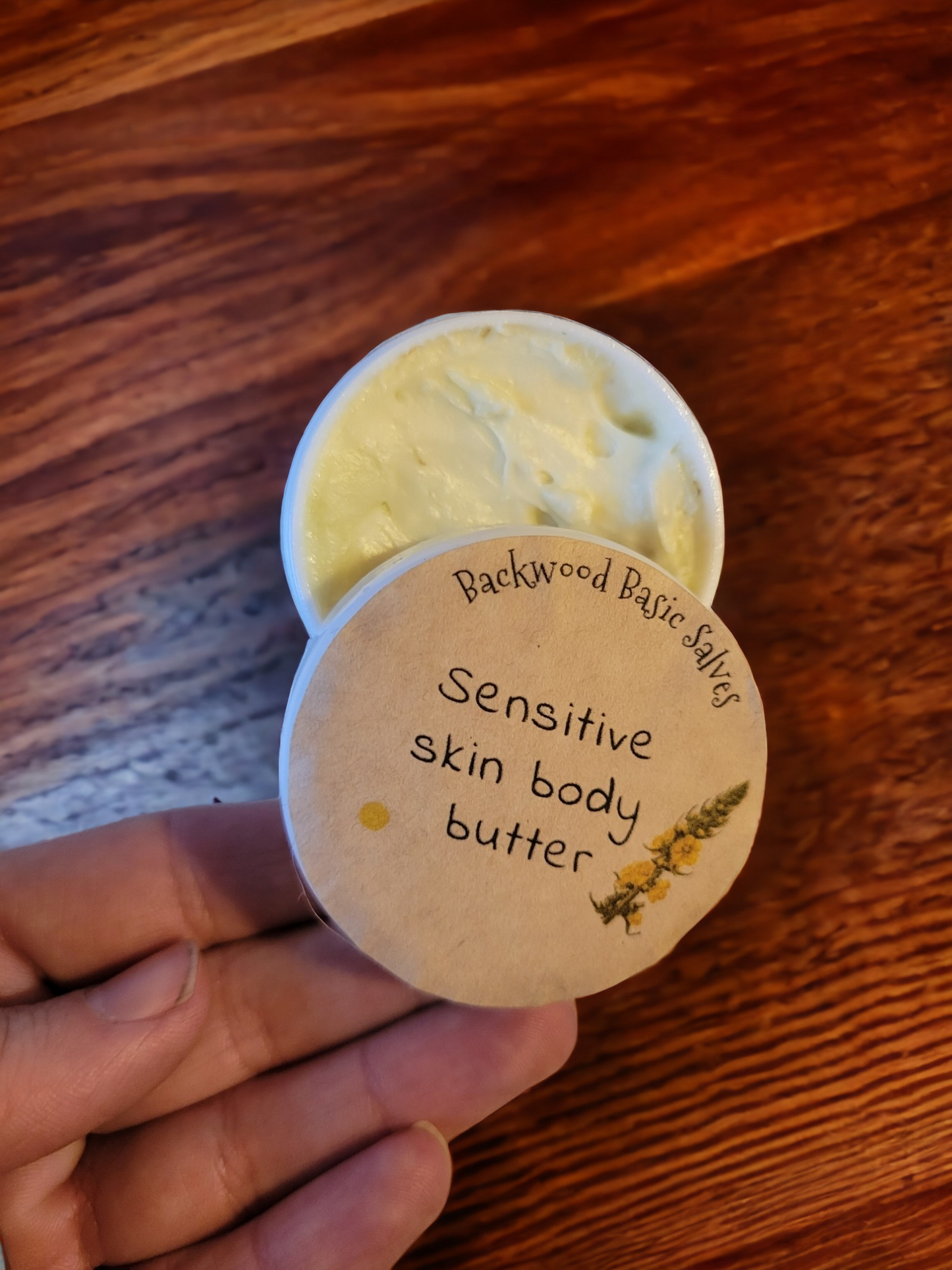 Sensitive skin body butter