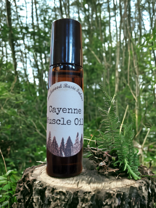 Cayenne muscle rub salve & oil